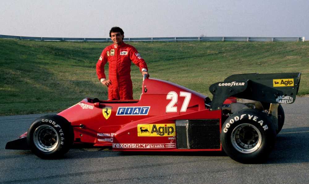 Michele Alboreto Ferrari 1984