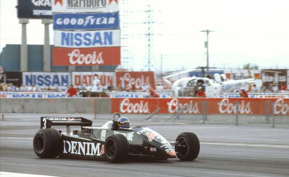 Michele Alboreto Tyrrell 011 Las Vegas 1982